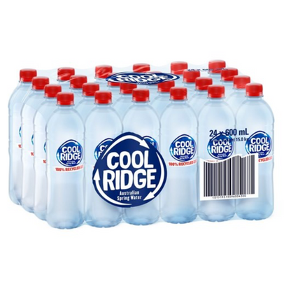 Cool Ridge 600ml Spring Water - 24 pack