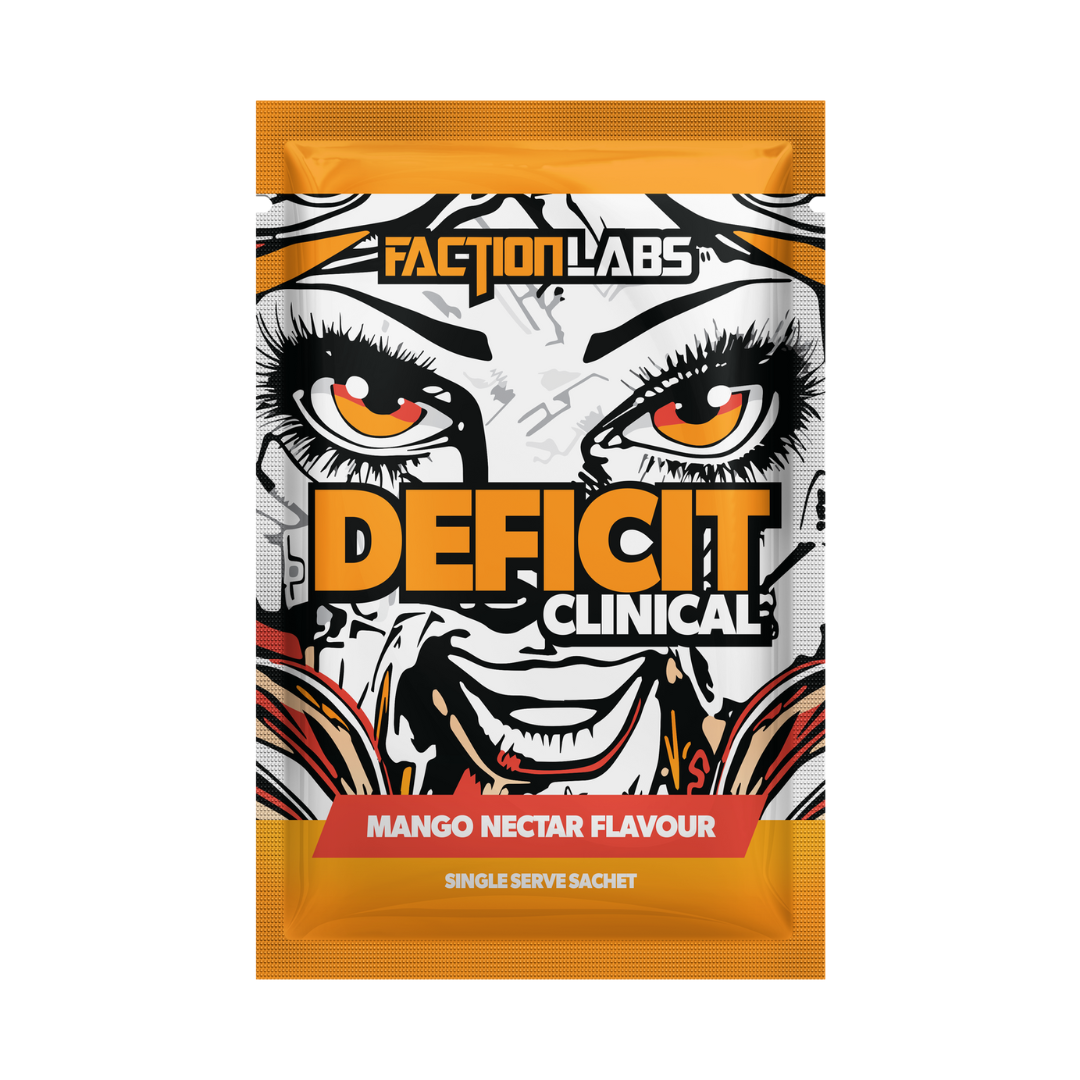 Faction Labs DEFICIT Clinical Fat Burner Sachet Mango Nectar - 10 Pack