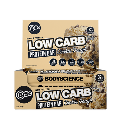 BSc High Protein Low Carb Bar 60g Cookie Dough - 12 Pack