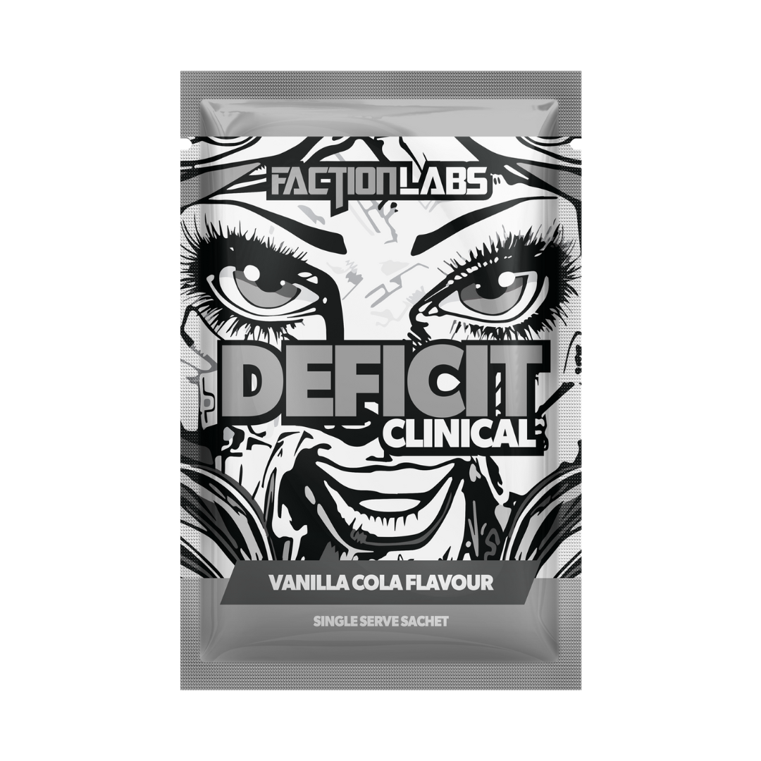 Faction Labs DEFICIT Clinical Fat Burner Sachet Vanilla Cola - 10 Pack