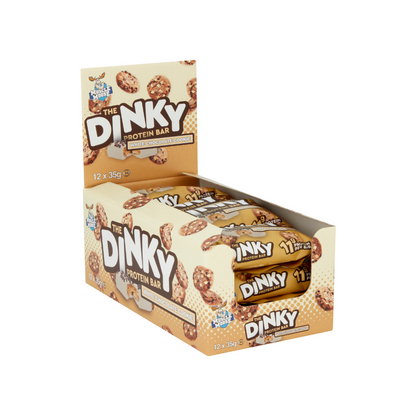 Muscle Moose Dinky Protein Bar 35g White Chocolate Cookie - 12 Pack