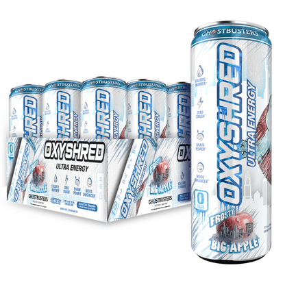 EHP Labs Oxyshred Ultra Energy RTD 355ml Frosty Big Apple - 12 Pack