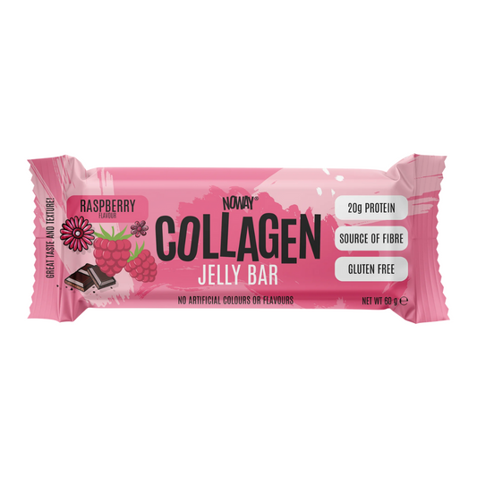 ATP Science Noway Collagen Jelly Bar 60g Raspberry Flavour - 12 Pack