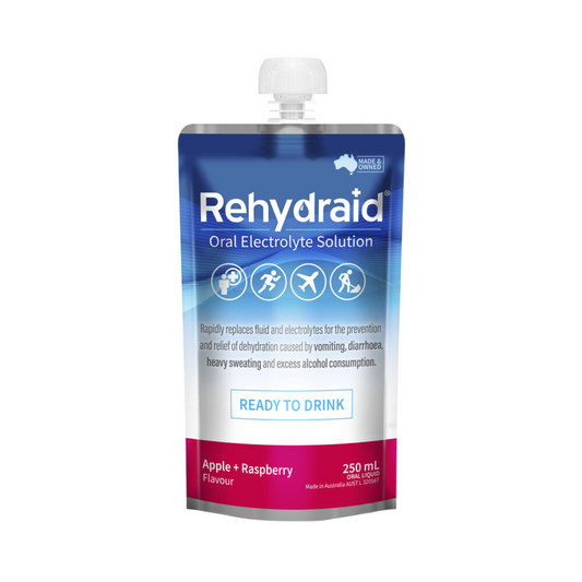 Rehydraid 250ml Doypack Apple Raspberry - 6 Pack