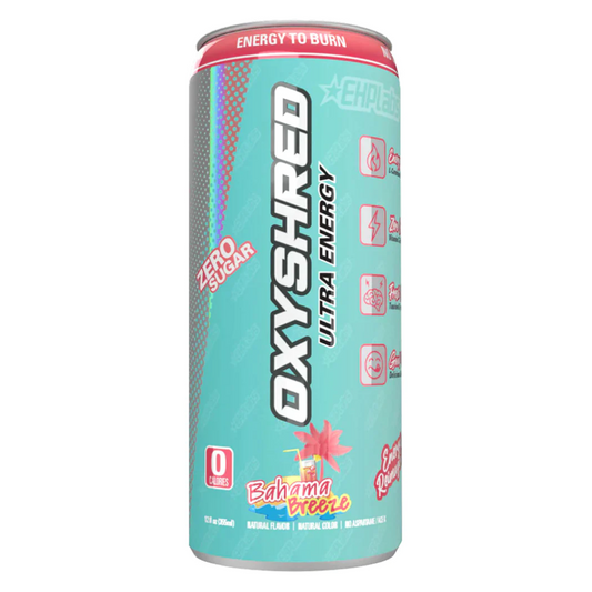 EHP Labs Oxyshred Ultra Energy RTD 355ml Bahama Breeze - 12 Pack