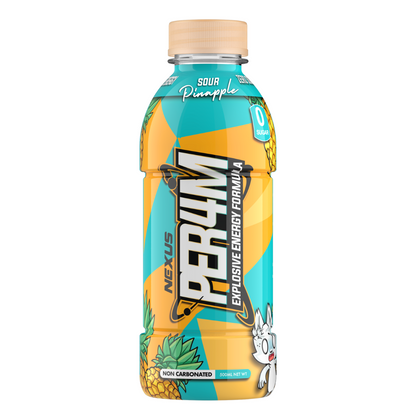 NEXUS Per4m Pre-Workout RTD 500ml Sour Pineapple - 12 Pack