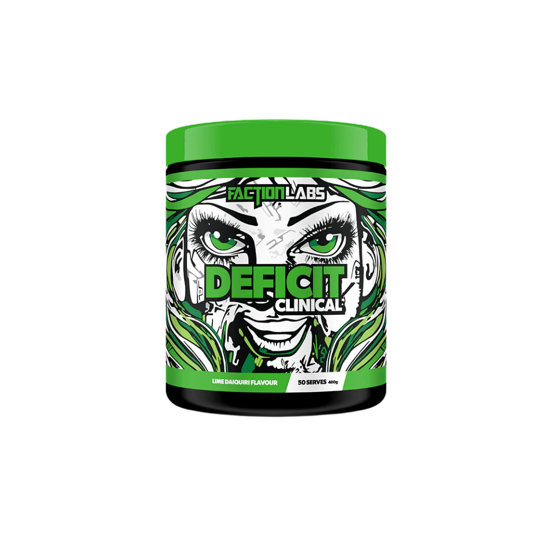 Faction Labs DEFICIT Clinical Fat Burner 50 serves Lime Daiquiri