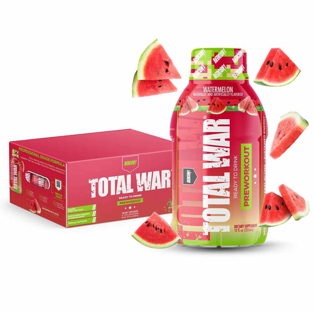 TOTAL WAR Pre Workout RTD 355ml Watermelon - 12 Pack