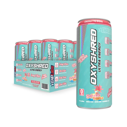 EHP Labs Oxyshred Ultra Energy RTD 355ml Bahama Breeze - 12 Pack