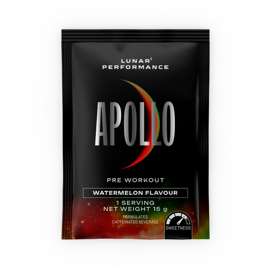 Lunar Performance APOLLO Pre-Workout Sachet Watermelon - 10 Pack