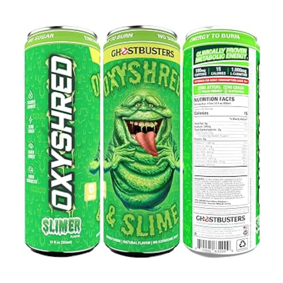 EHP Labs Oxyshred Ultra Energy RTD 355ml Slimer Cooler - 12 Pack