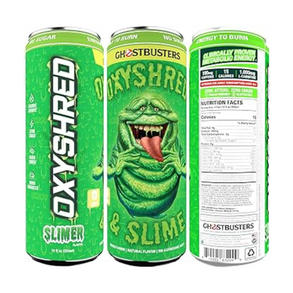 EHP Labs Oxyshred Ultra Energy RTD 355ml Slimer Cooler - 12 Pack