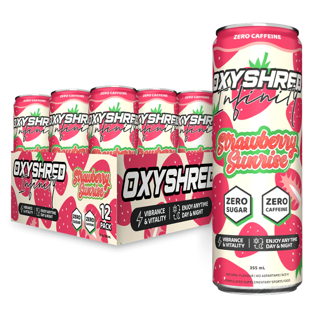 EHP Labs Oxyshred Infinity RTD 355ml Strawberry Sunrise - 12 Pack