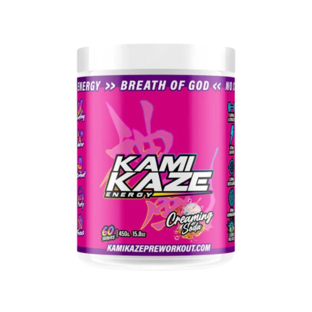 Kamikaze Pre-Workout 30 Serves - Creaming Soda