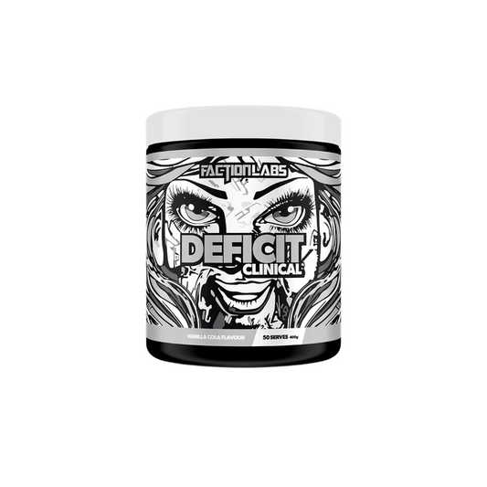 Faction Labs DEFICIT Clinical Fat Burner 50 serves Vanilla Cola