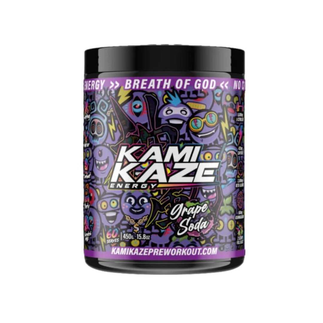 Kamikaze Pre-Workout 30 Serves - Grape Soda