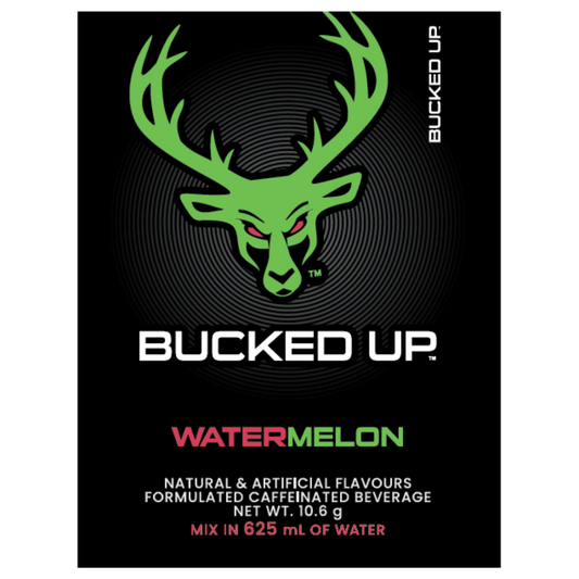 Bucked Up Pre-Workout 10.4g Sachet Watermelon - 10 Pack