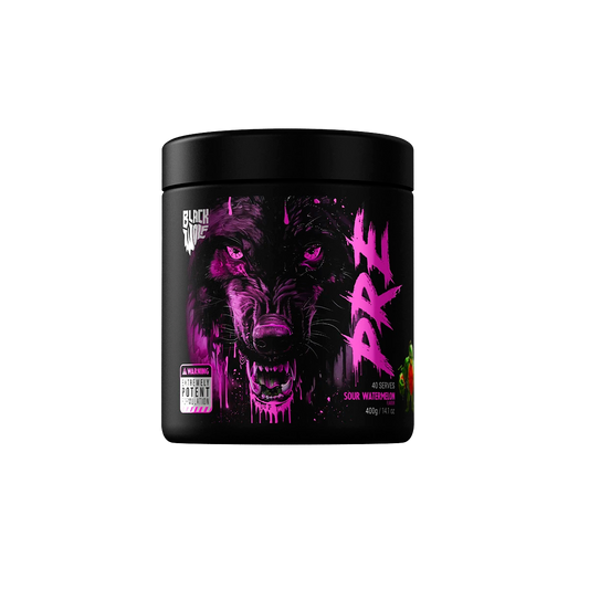 Black Wolf Nutrition Pre-Workout 40 Serve Sour Watermelon