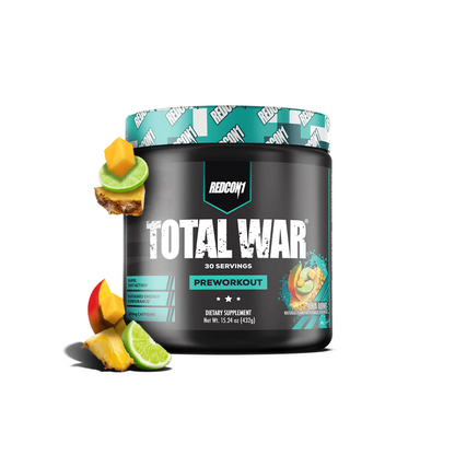 TOTAL WAR Pre Workout 30 Serves - Baja Bomb