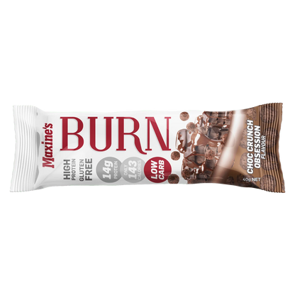 MAXINE'S Burn Bar - 40g - Choc Crunch Obsession  - 12 Pack