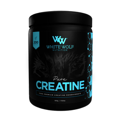 White Wolf Pure Creatine Monohydrate 500g