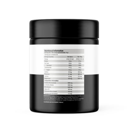 ATP Science MAX LIFT Non-Stim Pre-Workout 500g Unflavoured