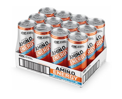 ON Amino Energy Sparkling - 355ml - Orange Blast - 12 Pack