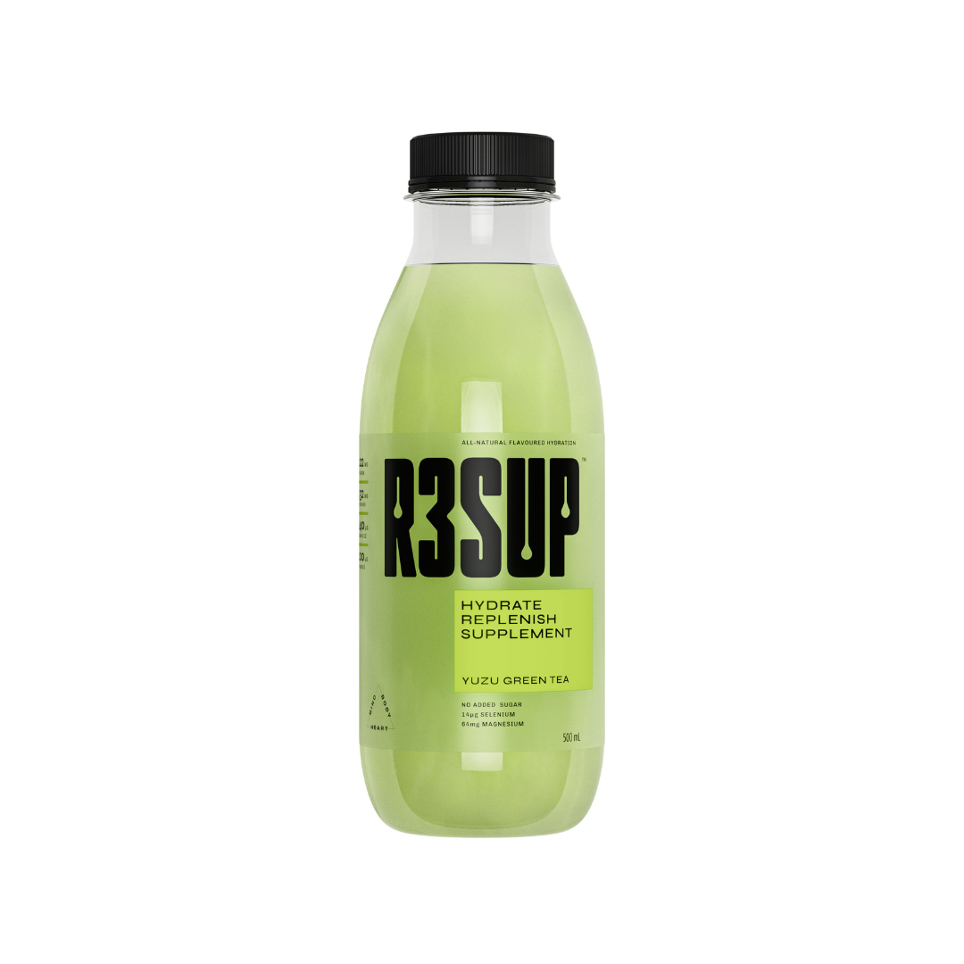 R3SUP Hydration 500ml Yuzu Green Tea - 12 Pack