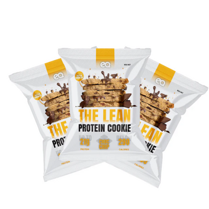 NEW EQ Lean Protein Cookie 85g Choc Chip - 12 Pack