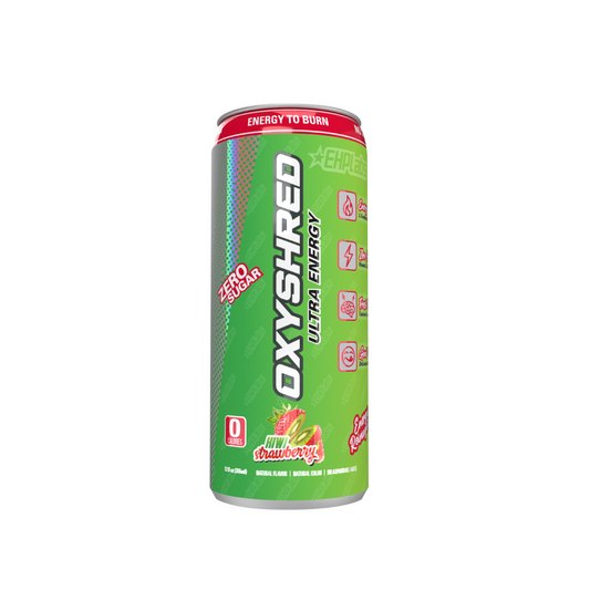 EHP Labs Oxyshred Ultra Energy RTD 355ml Kiwi Strawberry - 12 Pack