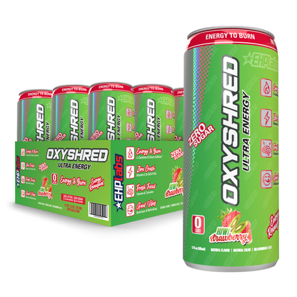 EHP Labs Oxyshred Ultra Energy RTD 355ml Kiwi Strawberry - 12 Pack