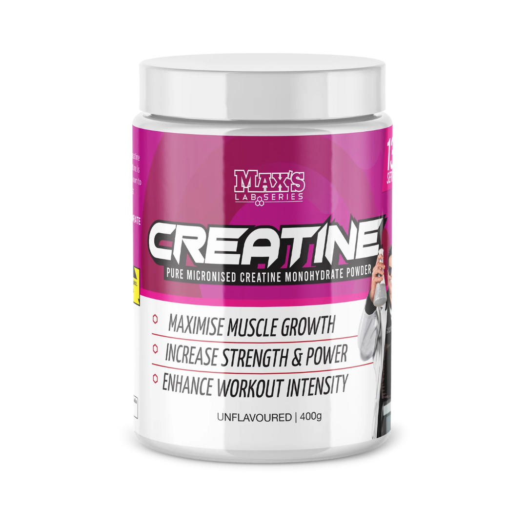 MAX's Lab Series Creatine Monohydrate 400g Non Flavoured