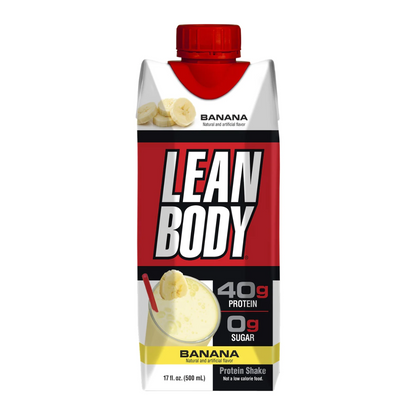 Lean Body 40g Protein RTD 500ml Banana - 12 Pack