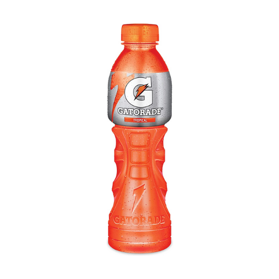 Gatorade - 600ml Tropical - Red - 12 Pack