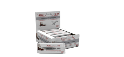 Smart Protein Bar 60g Dark Choc Cherry Coconut - 12 Pack