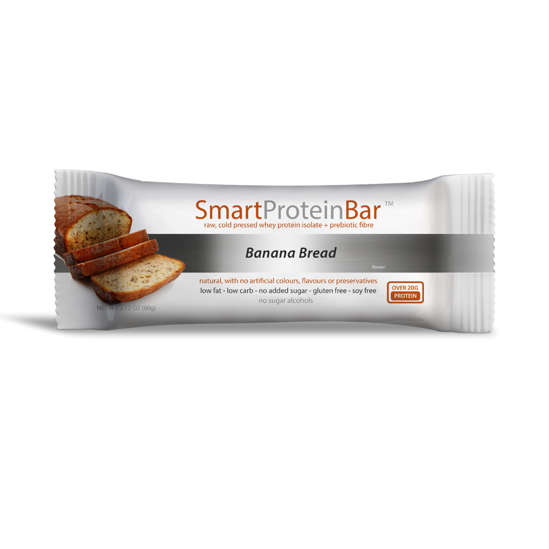 Smart Protein Bar 60g Banana Bread - 12 Pack