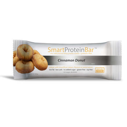 Smart Protein Bar 60g Cinnamon Donut - 12 Pack