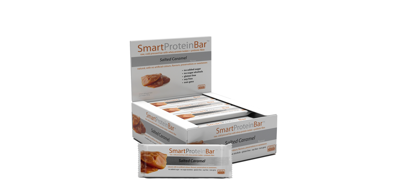 Smart Protein Bar 60g Salted Caramel - 12 Pack