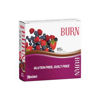 MAXINE'S Burn Bar - 40g - Berry Delight - 12 Pack