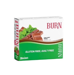 MAXINE'S Burn Bar - 40g - Choc Mint Fudge - 12 Pack