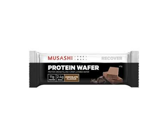 Musashi Wafer Bar - 40g - Choc - 12 Pack