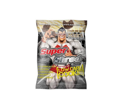 MAX'S Supershred Cookie - 75g - Cookies & Cream - 12 Pack