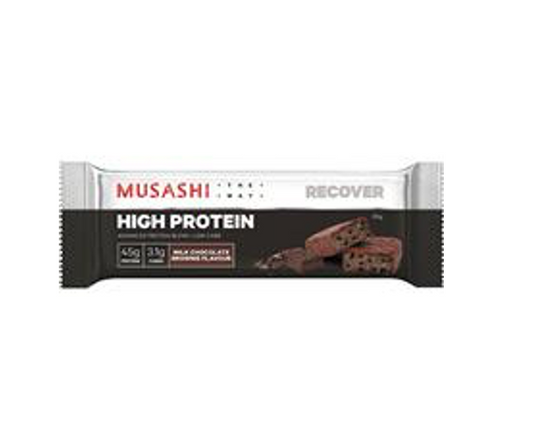 Musashi High Protein Bar - 90g - Choc Brownie - 12 Pack