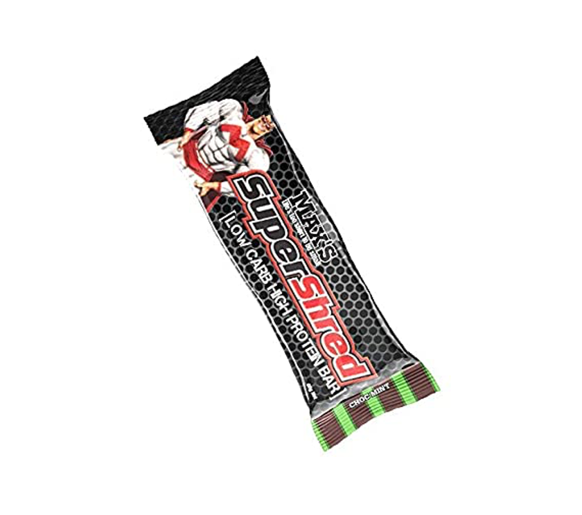 MAX'S Supershred Bar - Choc Mint - 60g - 12 Pack