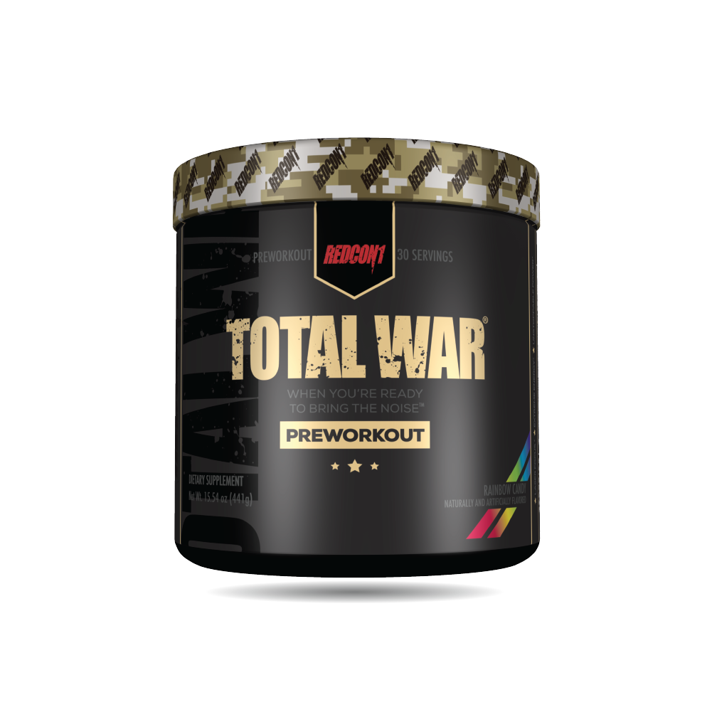 TOTAL WAR Pre Workout 30 Serves - Rainbow Candy