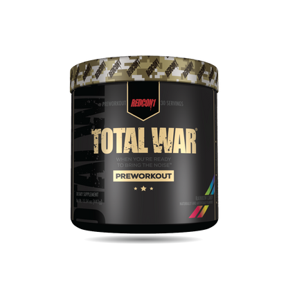 TOTAL WAR Pre Workout 30 Serves - Rainbow Candy