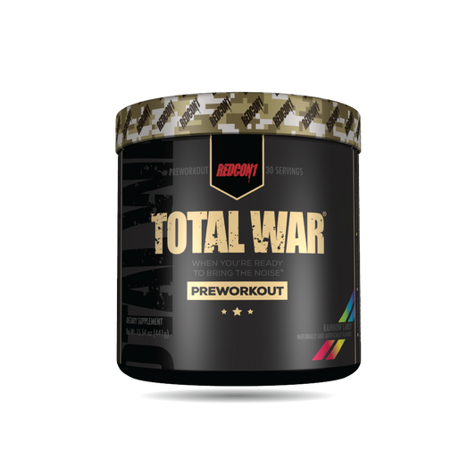 TOTAL WAR Pre Workout 30 Serves - Rainbow Candy