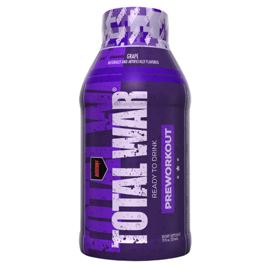 TOTAL WAR Pre Workout RTD - 355ml - Grape - 12 Pack