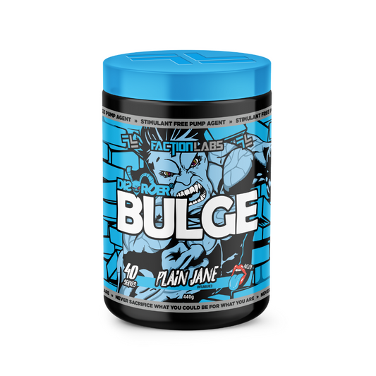 Faction Labs Disorder BULGE stim-free Pump 40 Serves - Plain Jane