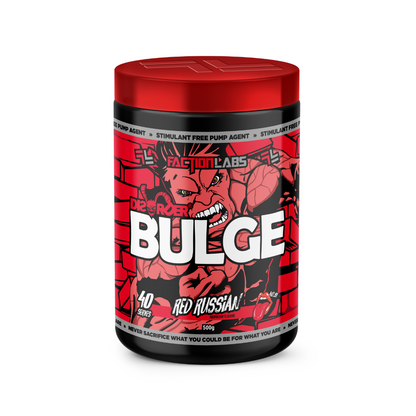 Faction Labs Disorder BULGE stim-free Pump 40 Serves - Red Russian